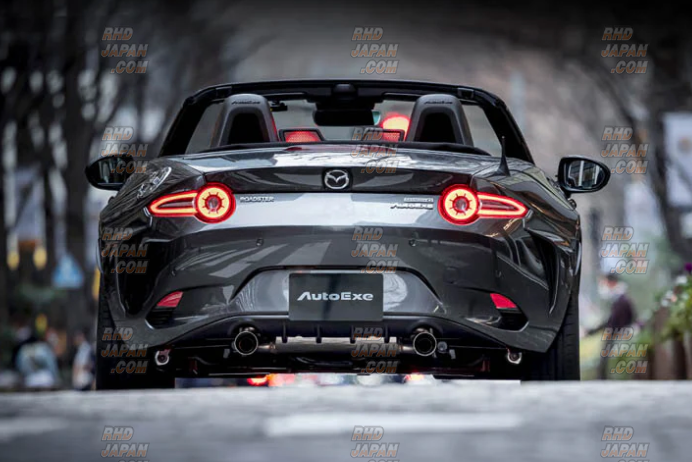 AutoExe ND-07 Styling Kit Rear Side Cowl Set Machine Gray Premium